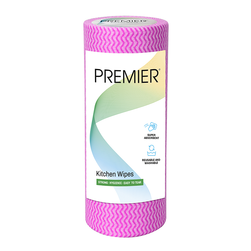 Premier Non Woven Kitchen Wipes 50 Pulls- Pack of 3