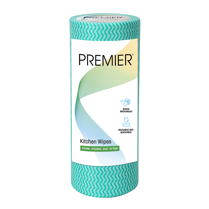 Premier Non Woven Kitchen Wipes 50 Pulls- Pack of 3