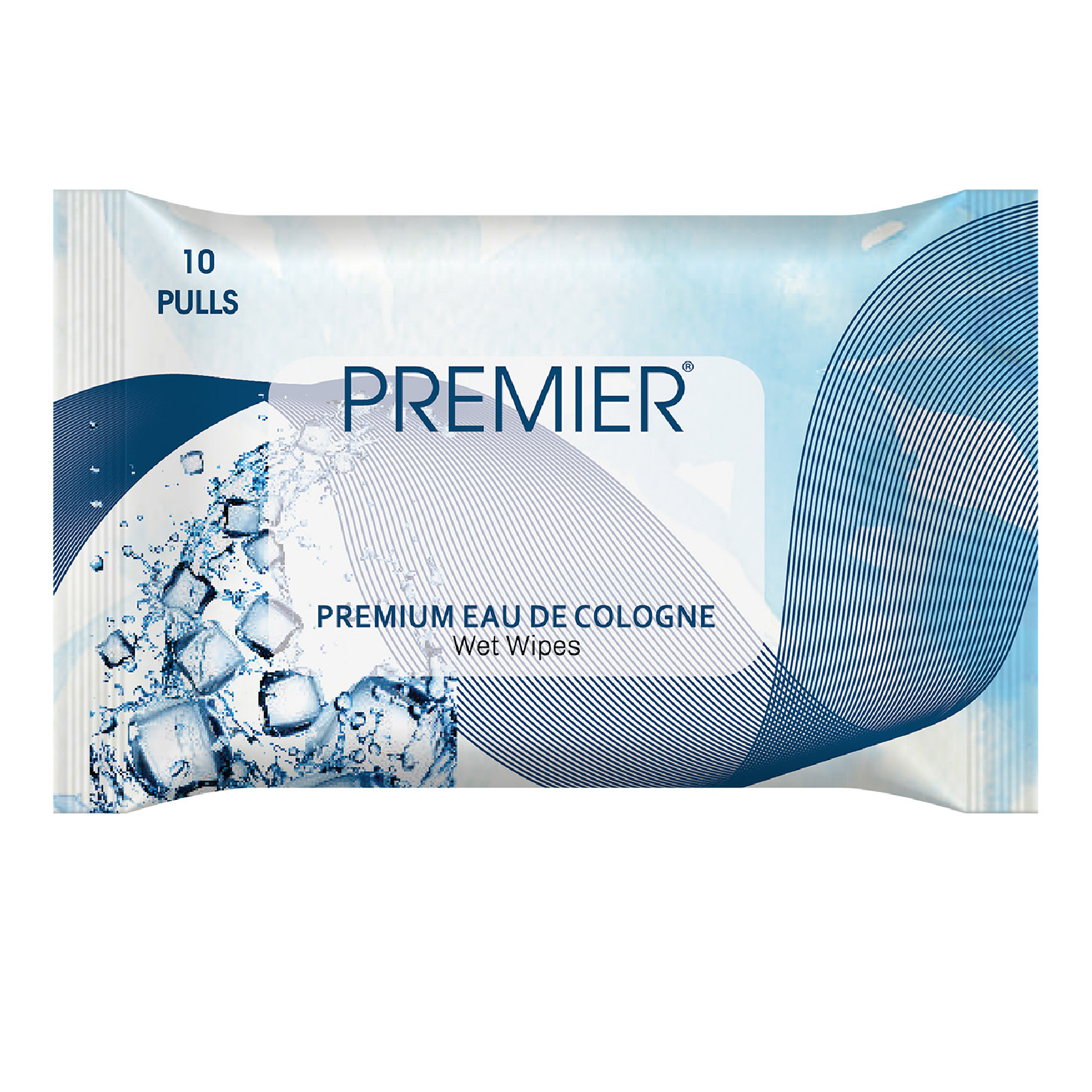 Premier Wet Wipes 10 Pulls Assorted - Pack of 6