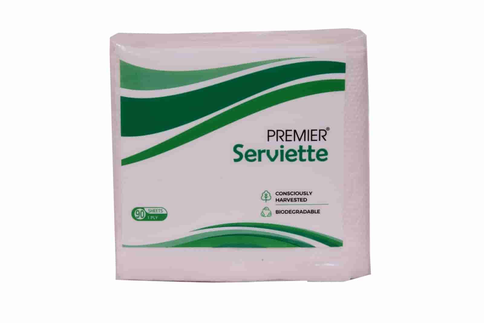 Premier Serviettes Napkins 50 Pulls - Pack of 10