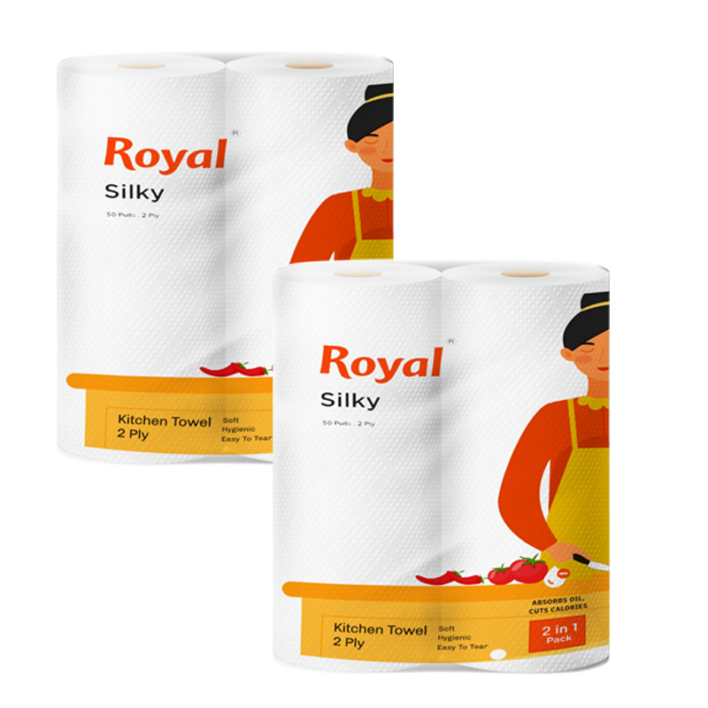 Premier Kitchen Towel Roll 4x1-Pack of 2