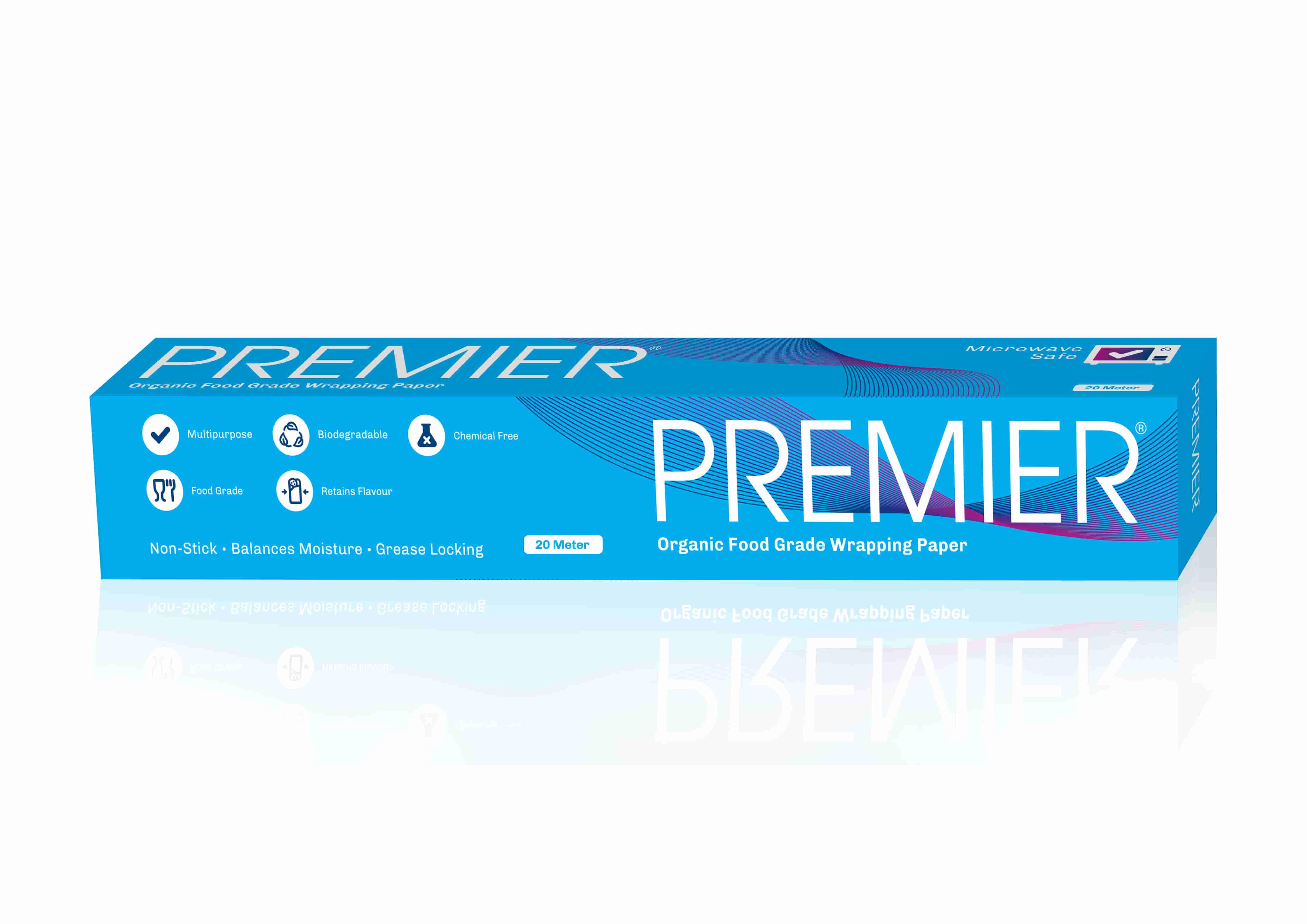 Premier Food Wrapping Paper 20mtr - Pack of 3