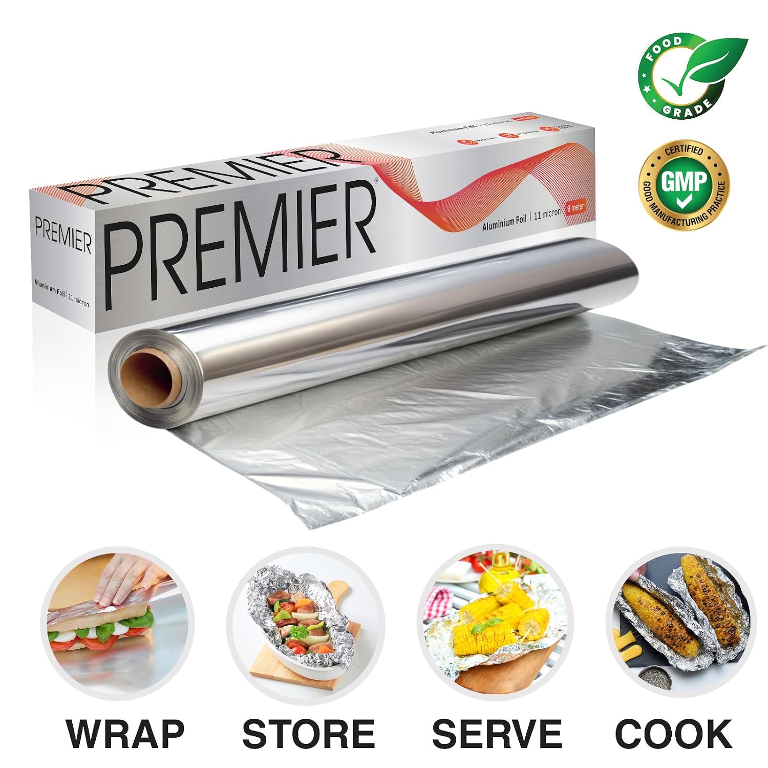 Premier Aluminum Foil 72mtr - Pack of 2
