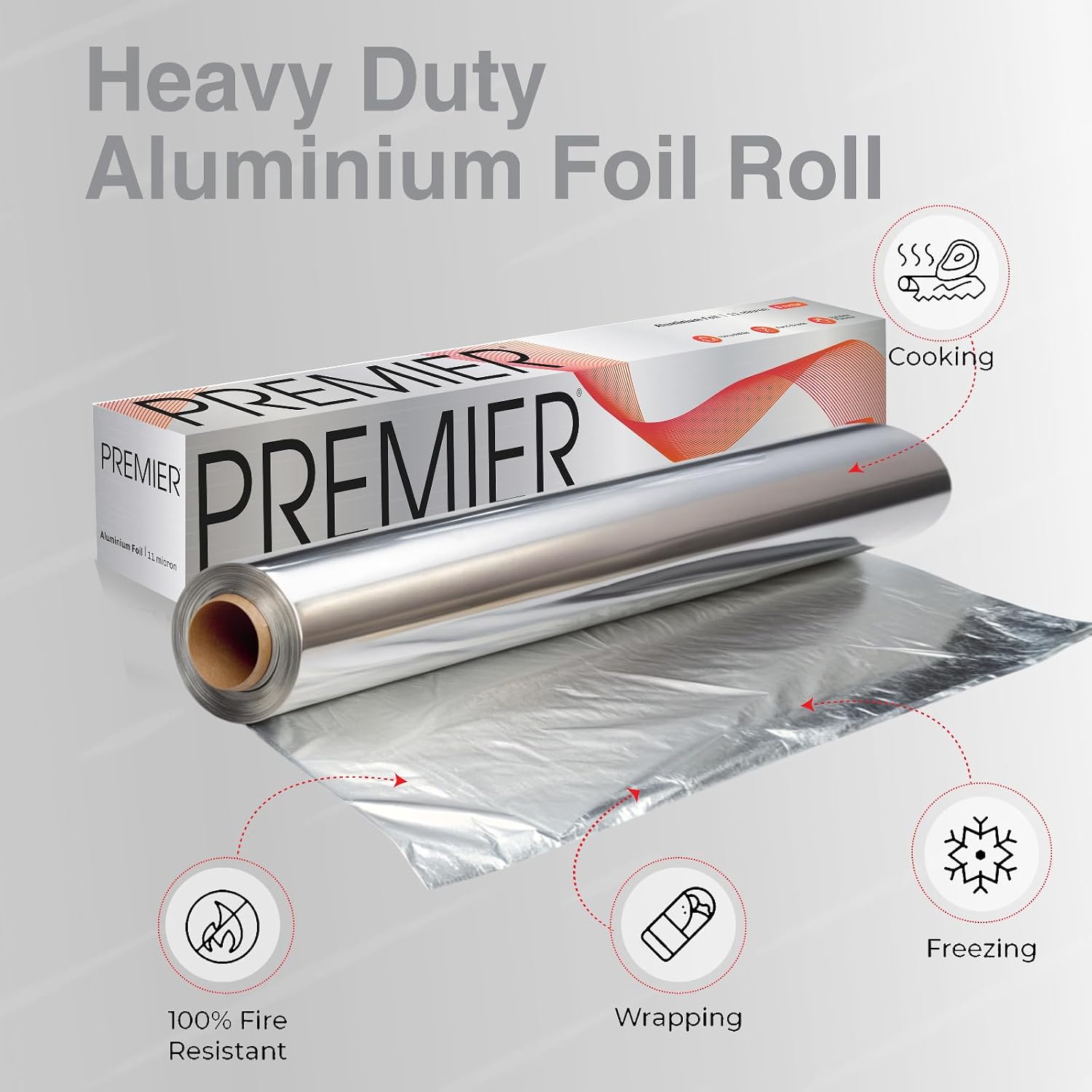 Premier Aluminum Foil 9mtr- Pack of 5