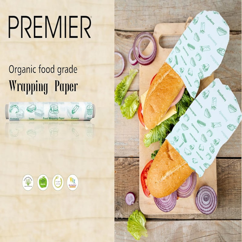 Premier Food Wrapping Paper 20mtr - Pack of 3