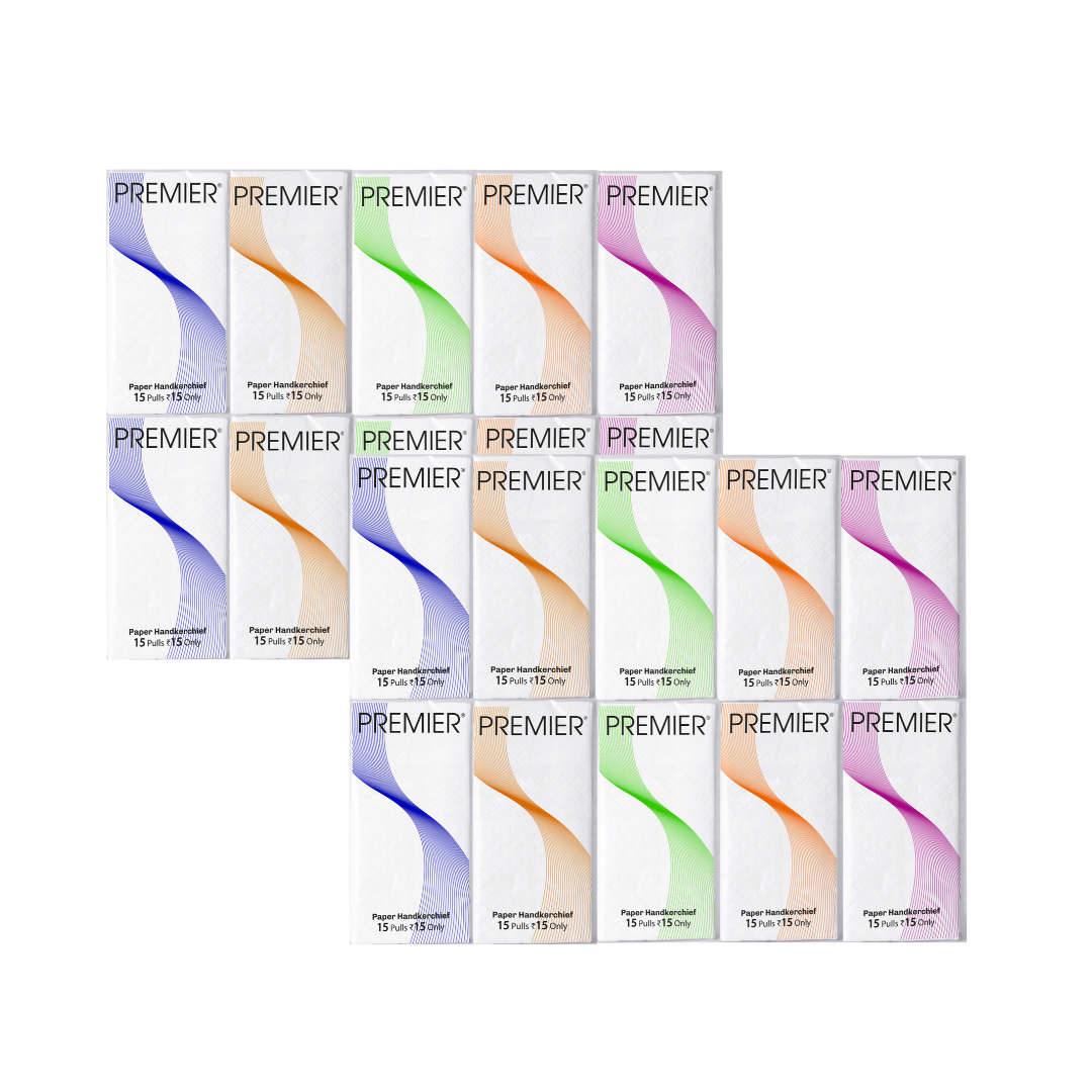 Premier Pocket Hanky 2Ply 15 Pulls